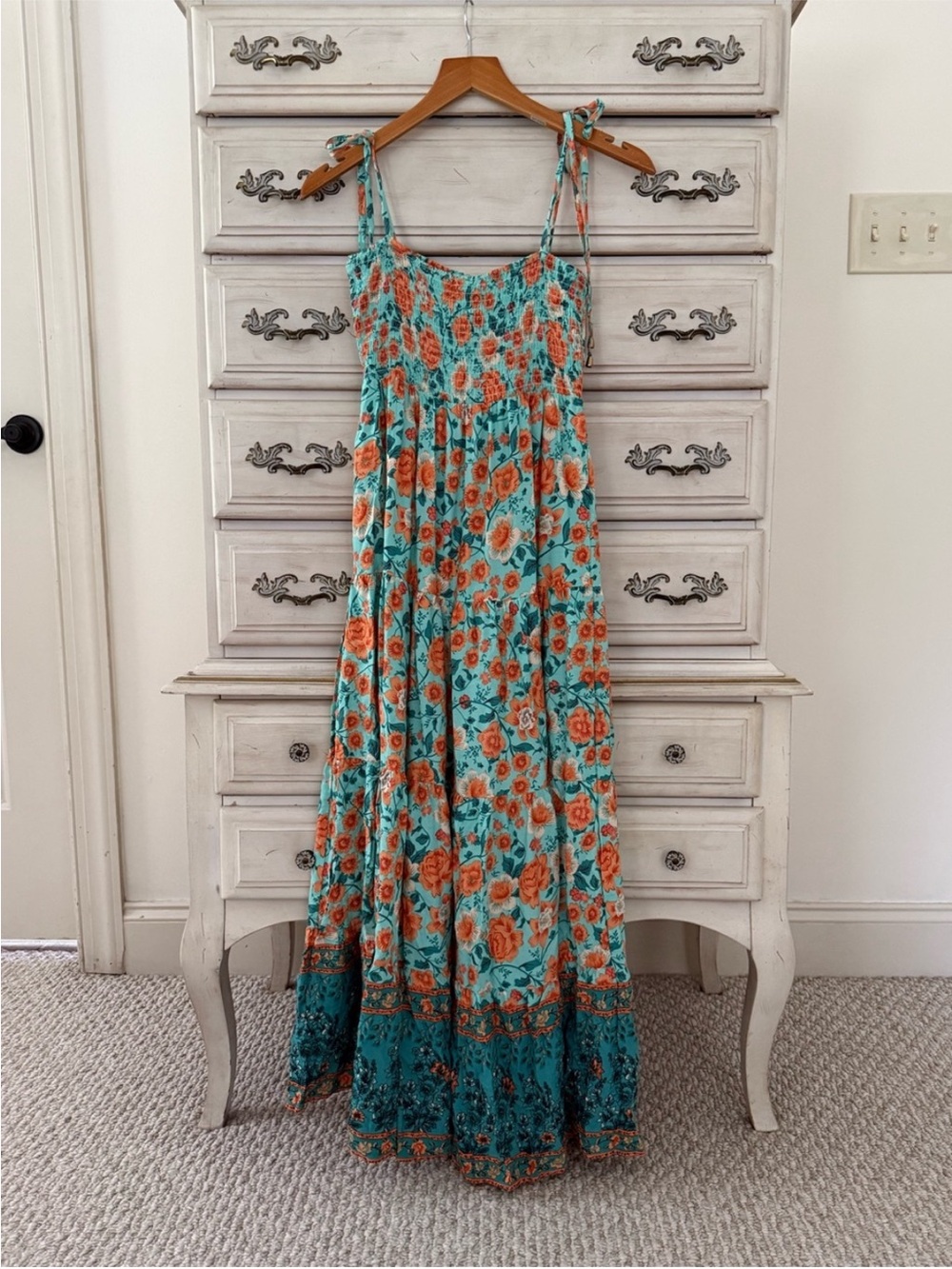 Boho Floral Maxi Dress - Picture 3 of 5